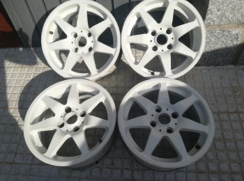 Llantas tecnomagnesio 6 1/2 x 15 et 15 