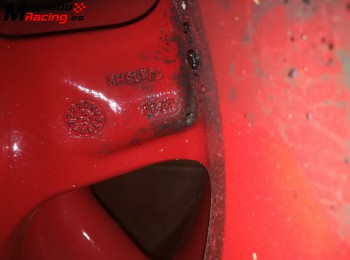 Llantas aluminio psa 4x108 7x15 pulgadas et 35.