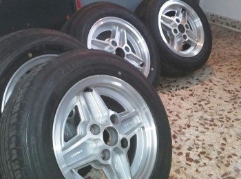 Vendo 5 llantas del fiesta s.s. mkl