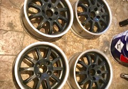 Se venden 4 llantas 4x108 15