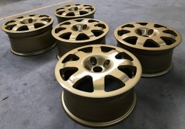 Llantas de magnesio oficiales renault sport.