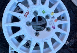 Llantas en 15 de tierra para ford fiesta r5/rally2 y wrc