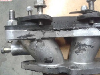 Colectores de carbus de 205 rally