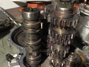 Lote piezas caja sadev secuencial 5 marchas