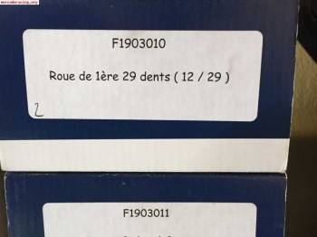 Engranaje de primera con crabot prmera-segunda nuevos para c