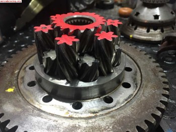 Autoblocante quaife torsen para caja ma