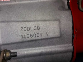 Caja be4/5 20dl58 de peugeot 206 gti....