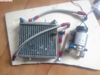 Radiador para aceite del cambio 