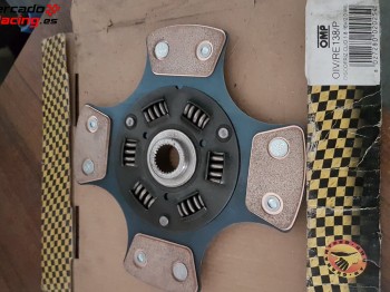 Disco de embrague omp  renault clio referencia oiv/re 138/p