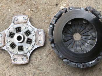 Maza de embrague y disco ceramico helix