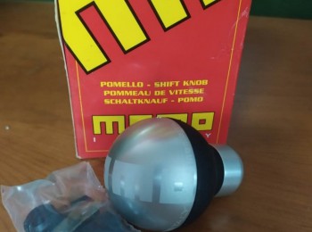 Pomo cambio momo duke aluminio/cuero