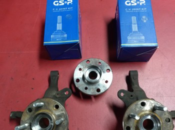 Msnguetas con buje 27 estrías clio sport