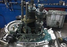 Caja ma grupo corto y blocante discos