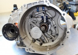 Holinger sf-gearbox incl. clutch bell used