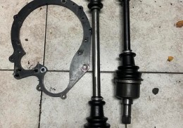 Palieres y adaptador clio