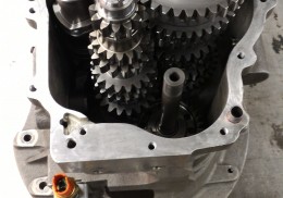 Caja de cambios sadev st75/14 + salpicadero + embrague