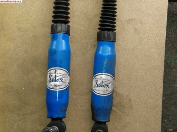 Peugeot 206 - amortiguadores traseros selex regulables