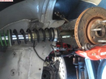 Se vende suspensión tecnoshook de tierra con copelas de 206 