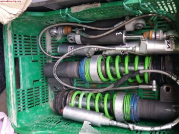 Suspension 3 vias para clio 16v/williams