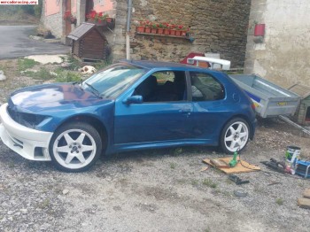 Suspension replica 306 maxi mas baja  roscada