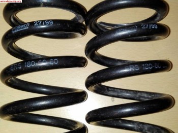 Vendo 2 parejas de muelles estrechos eibach