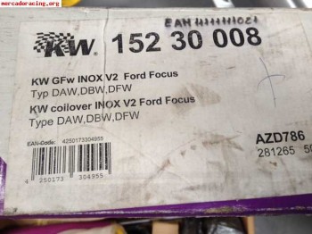 Suspensión kw variante 2 ford focus 99-2007