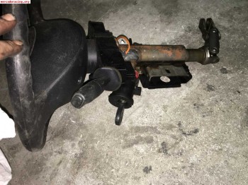 Volante con airbag y caña de dirección de saxo