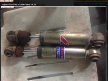 Se vende suspensión trasera saxo pts tierra
