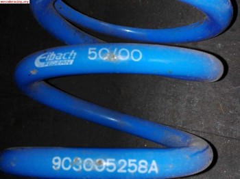 Muelles eibach pts gr.a cuerpo roscado.