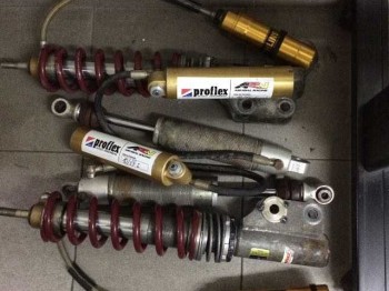 Se venden suspensiones proflex y ohnlins renault megane/clio