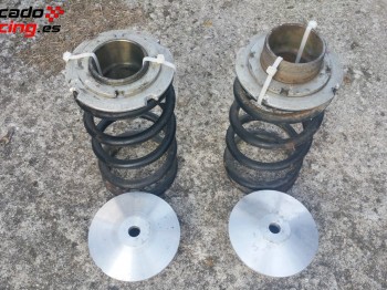 Muelles estrechos de cuerpo roscado