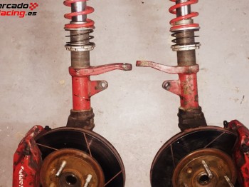 Suspension roscada saxo   brembo 4 pistones   discos galfer