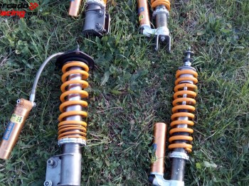 Amortiguadores ohlins de 3 vias de asfalto 