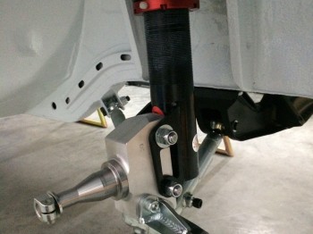 Kit de mangueta de aluminio y trapecio con. uniball para for