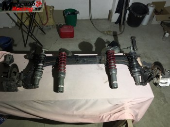 Suspensión completa y puente trasero megane gr. a