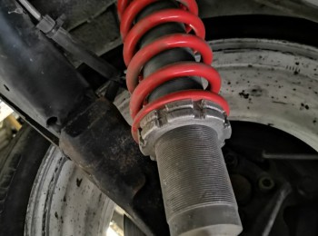 Suspensión megane coupe