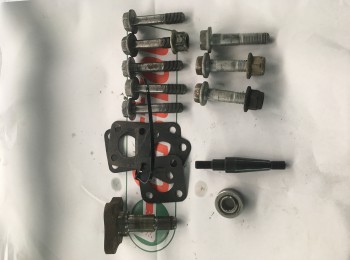 Calas reglaje renault sport y tornilleria 