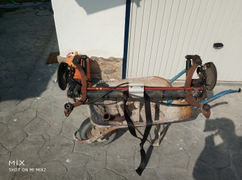 Puente trasero de 206 rc