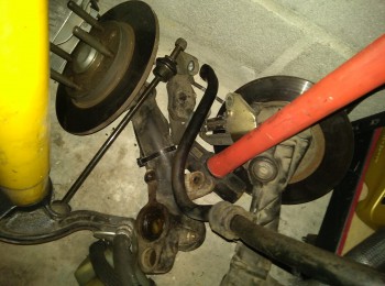 Despiece de eje traser ode saxo vts (discos)