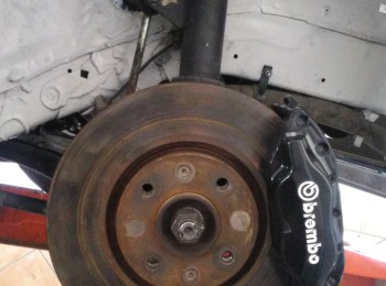 Blistein vástago gordo saxo y frenos 4 pistones!