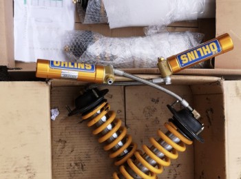 Suspensión ohlins asfalto mitsubishi lancer 