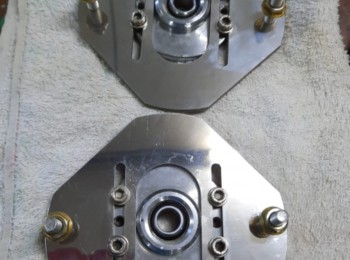 Copelas inoxidable con rótulas uniball 