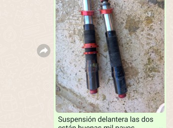 Suspensión delantera de seat cupra tcr mk3