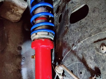 Amortiguadores saxo asfalto 