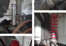 Suspensión / amortiguadores - renault clio rs