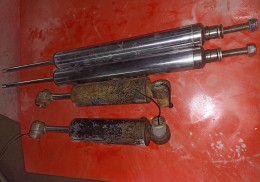 Amortiguadores de tierra para saxo 106