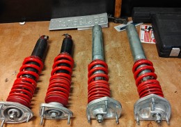 Suspensiónes circuito 911 gt3 cup 