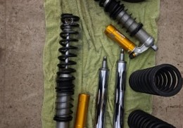 öhlins suspension for peugeot 208 r2