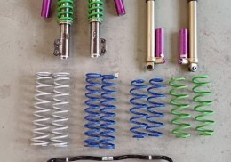 Ford fiesta rally 4 gravel suspension