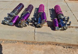 Reiger tarmac suspension for ford fiesta rally 3